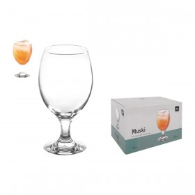 Set di Bicchieri La Mediterránea MUSKI 0,4 l 6 Pezzi (4 Unità)
