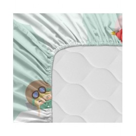 Lenzuolo con angoli HappyFriday HAPPYNOIS Multicolore 105 x 200 x 32 cm