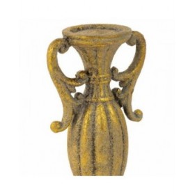 Candelabro Alexandra House Living Oro Resina 14 x 33 x 14 cm