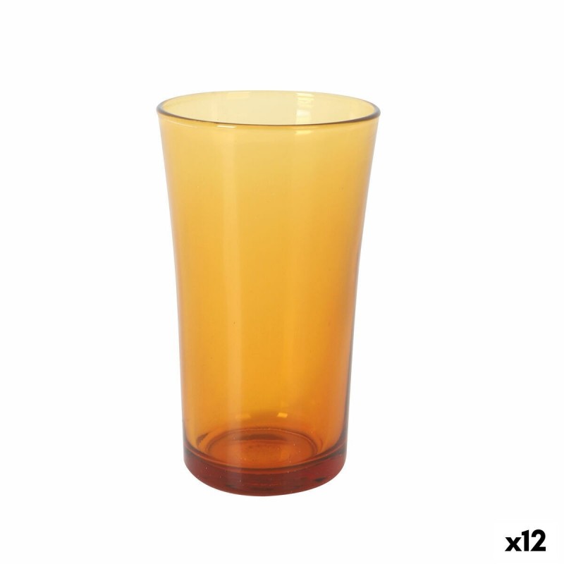 Set di Bicchieri Duralex Lys Ambra 280 ml 6 Pezzi (12 Unità)