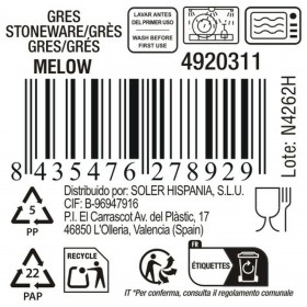 Tazza Mug La Mediterránea Melow 200 ml (36 Unità)