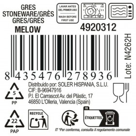 Tazza Mug La Mediterránea Melow 330 ml (36 Unità)