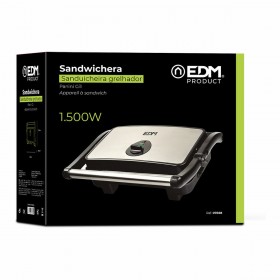 Piastra Grill Elettrica EDM 07668 1600 W Multicolore