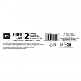 Set di Caraffe La Mediterránea Eider 2 Pezzi (12 Unità)