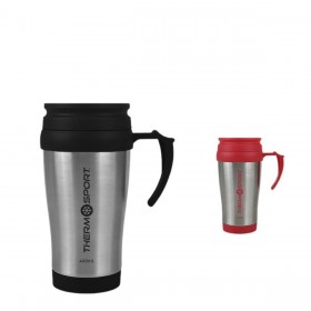 Tazza Thermos con Coperchio ThermoSport Travel Rosso 400 ml (12 Unità)