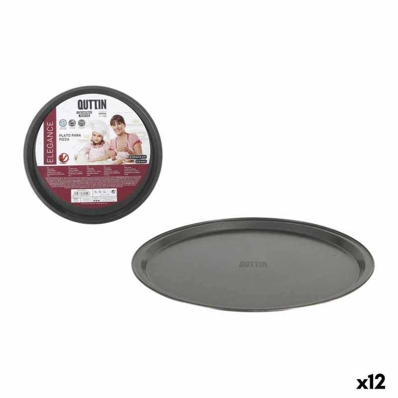Piatto per Pizza Quttin Ø 29,5 cm (12 Unità)