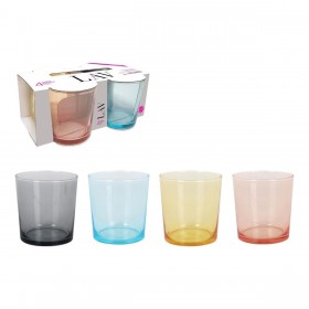 Bicchieri da Birra LAV BDG386PFT4.60 4 Pezzi (6 Unità)
