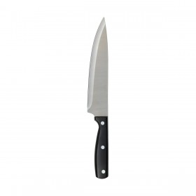 Coltello da Cucina Nero Acciaio inossidabile ABS 20 cm