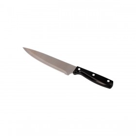 Coltello da Cucina Nero Acciaio inossidabile ABS 20 cm