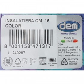 Ciotola Dem Smaty color Ø 16 cm (36 Unità)