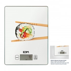 bilancia da cucina EDM 07526 Bianco 5 kg