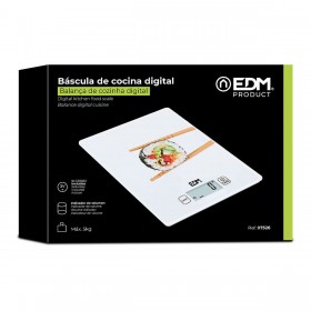 bilancia da cucina EDM 07526 Bianco 5 kg