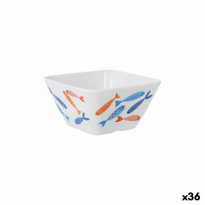 Ciotola per Aperitivi La Mediterránea Pesci 10,5 cm (36 Unità)
