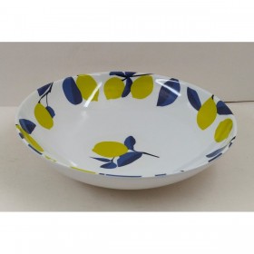 Piatto Fondo La Mediterránea Limone 21 x 5,3 cm (24 Unità)