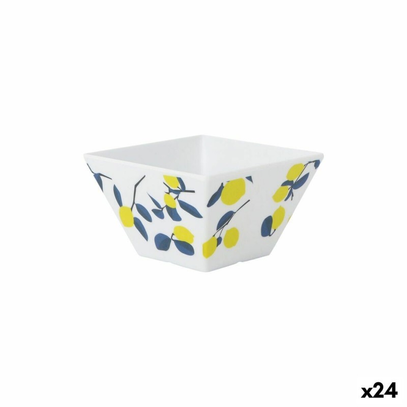 Ciotola per Aperitivi La Mediterránea Limone 10 x 10 x 6 cm (24 Unità)