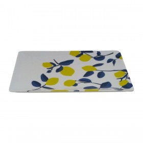Vassoio per aperitivi La Mediterránea Limone 20 x 13 x 2 cm (24 Unità)