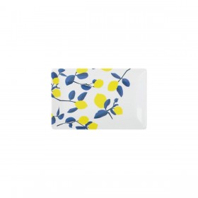 Vassoio per aperitivi La Mediterránea Limone 20 x 13 x 2 cm (24 Unità)