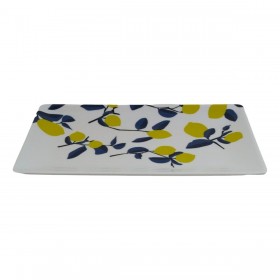 Vassoio per aperitivi La Mediterránea Limone 25 x 15 x 2 cm (12 Unità)