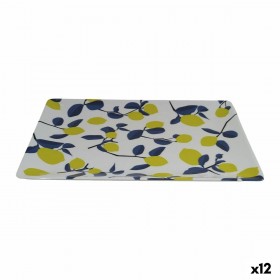 Vassoio per aperitivi La Mediterránea Limone 30 x 20 x 2,5 cm (12 Unità)