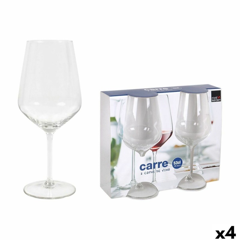 Set di calici da vino Royal Leerdam Carre 2 Pezzi (4 Unità)