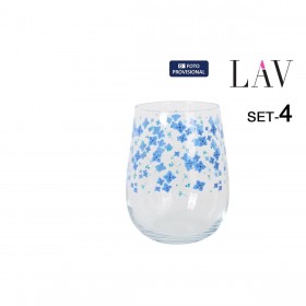 Set di Bicchieri LAV GAIA 4 Pezzi (6 Unità)
