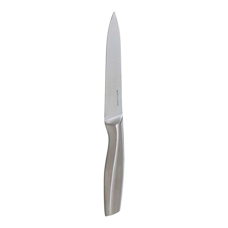 Coltello da Cucina Secret de Gourmet Argentato Acciaio inossidabile 24,5 cm
