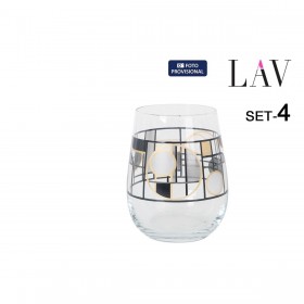 Set di Bicchieri LAV GAIA 4 Pezzi (6 Unità)