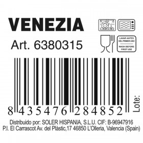Ciotola per Aperitivi La Mediterránea Vetro 15 x 6 cm (24 Unità)