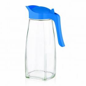 Boccale con Coperchio e Dosatore Arcoglass Vetro 1,5 L (6 Unità)