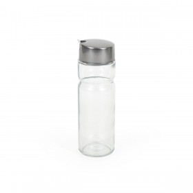 Oliera Quttin Trasparente Argentato Vetro 0,2 L 5 x 5 x 15 cm (24 Unità)