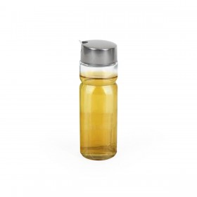 Oliera Quttin Trasparente Argentato Vetro 0,2 L 5 x 5 x 15 cm (24 Unità)