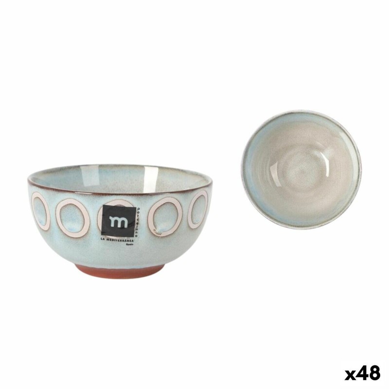 Ciotola La Mediterránea Almudena Grigio Ø 11 cm (48 Unità)