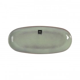 Teglia da Cucina La Mediterránea Macarella green Ovale 29 x 13,5 x 2,4 cm (24 Unità)
