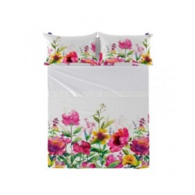 Lenzuolo Superiore HappyFriday Cassia Multicolore 180 x 270 cm
