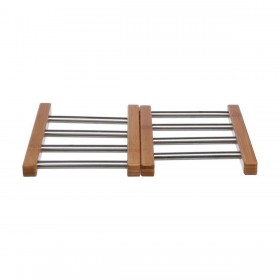 Sottopentola Secret de Gourmet Naturale Acciaio inossidabile 35,2 x 22,2 x 2 cm Estensibile