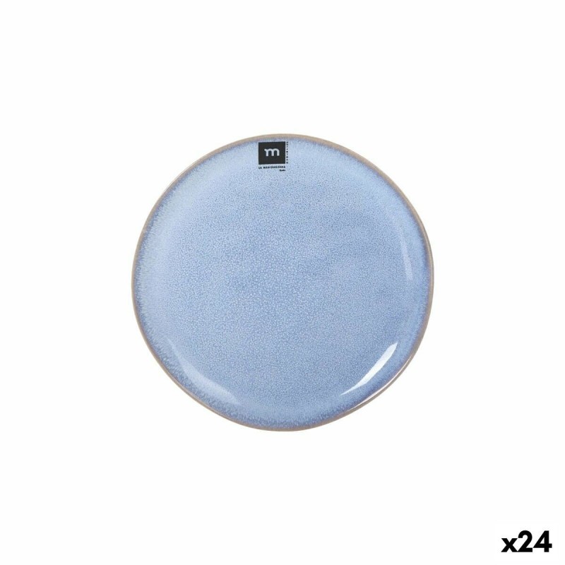 Piatto da pranzo La Mediterránea Macarella blue Ø 20,5 cm (24 Unità)