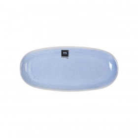 Teglia da Cucina La Mediterránea Macarella blue Ovale 25 x 12 x 2,2 cm (24 Unità)