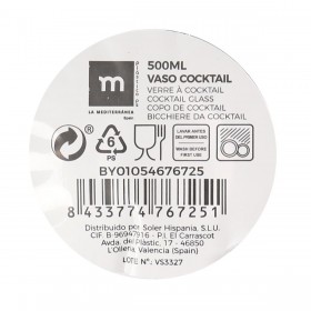 Bicchiere di acqua La Mediterránea 0,5 L (24 Unità)