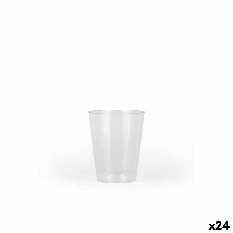 Set di Bicchieri Algon Plastica 210 ml 7 Pezzi (24 Unità)