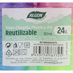 Bicchierino Algon Ø 4 cm 30 ml 24 Pezzi (24 Unità)