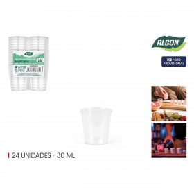Bicchierino Algon 30 ml 24 Pezzi (24 Unità)