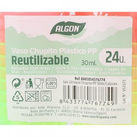 Bicchierino Algon Ø 4 cm 30 ml 24 Pezzi (24 Unità)
