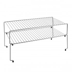 Mensole Metaltex Sky Cucina Impilabile Metallo 2 Pezzi (48 x 33 x 24 cm)
