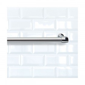 Portarotolo di Carta da Cucina Metaltex Lonardo Metallo cromato inossidabile (78 cm)