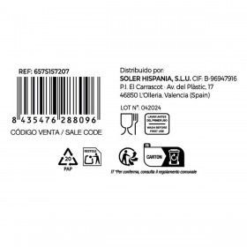 Calice da champagne Inde Sensation Ø 5 cm 220 ml 6 Pezzi