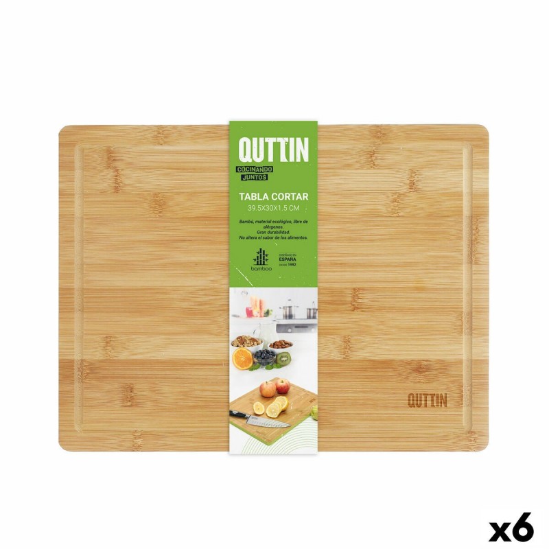 Tagliere Quttin 39,5 x 30 x 1,5 cm (6 Unità)