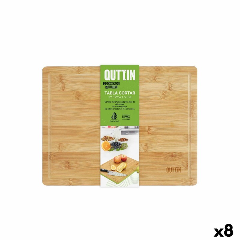 Tagliere Quttin 32,5 x 25 x 1,5 cm (8 Unità)