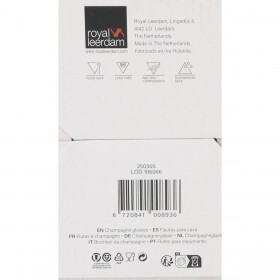 Calice da champagne Inde Carre optics 6 Pezzi