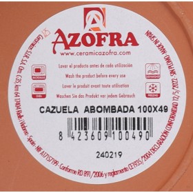 Teglia Azofra ø 10 x 5 cm (14 Unità)