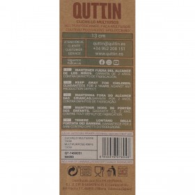 Coltello da Cucina Quttin Terra 13 cm (36 Unità)